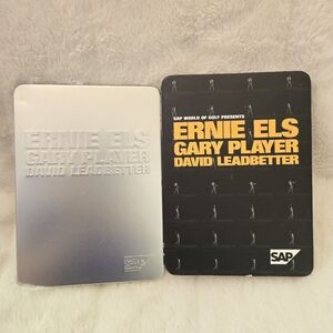 💙3/$25💙SAP World of Golf Presents - Ernie Els Gary Player‎ David Ledbetter DVD